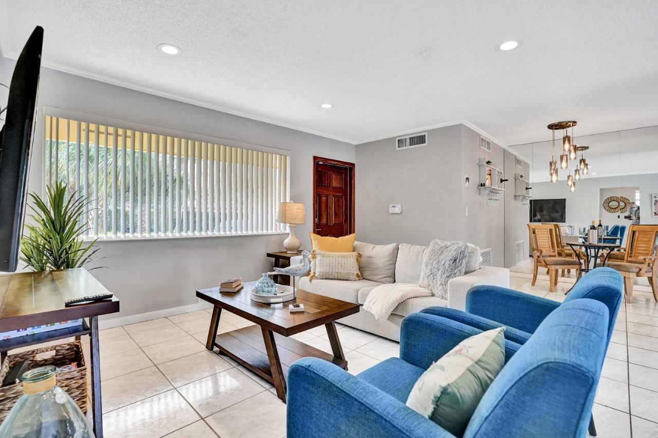 New! Waterfront Heated Pool & Jacuzzi 2 Mi To Beach - Fishing Pier Relaxing Spa & Hammock Fort Lauderdale Exteriör bild