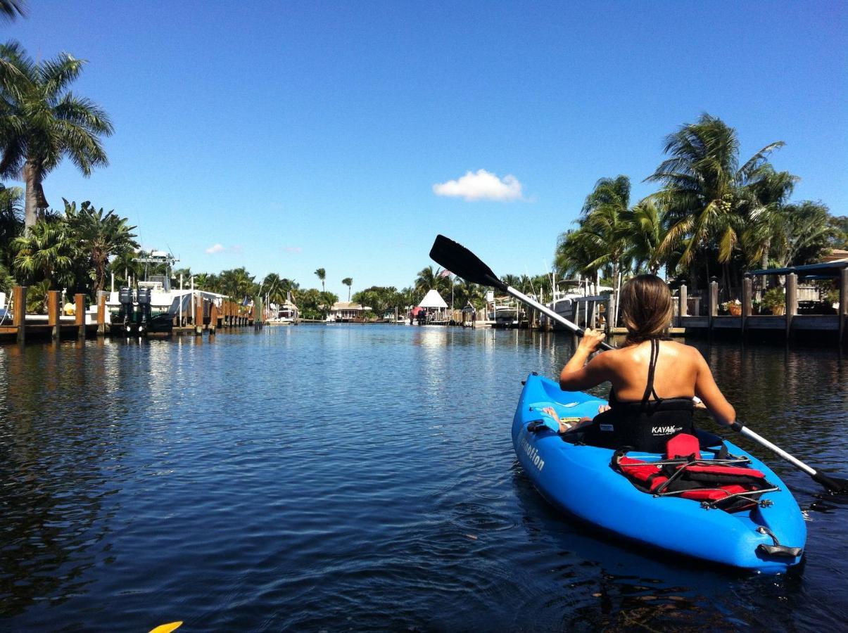 New! Waterfront Heated Pool & Jacuzzi 2 Mi To Beach - Fishing Pier Relaxing Spa & Hammock Fort Lauderdale Exteriör bild